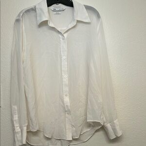 Zara Woman White Shirt